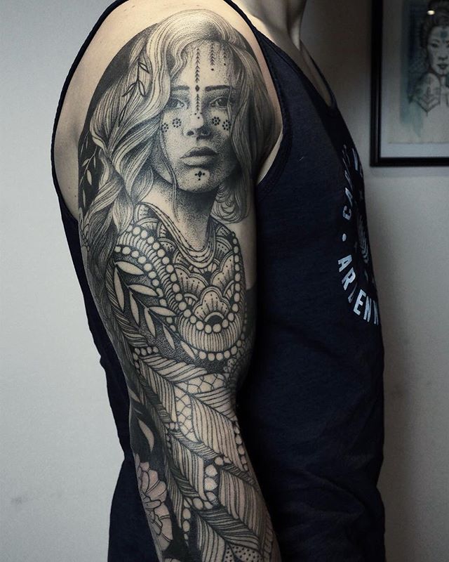 Caroline Karenine Tattoo